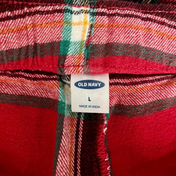 Old Navy Plaid Pajama Pants (L) 💤 - Picture 3 of 3